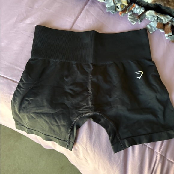 Gymshark Black Bike Shorts - Picture 1 of 1
